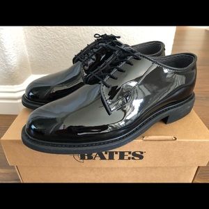 New Bates Black Patent Leather Shoes
